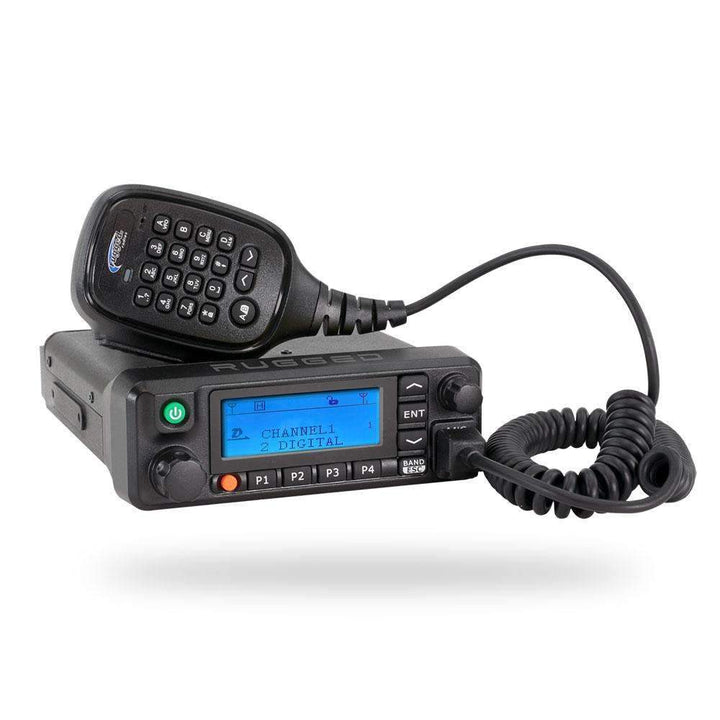 Rugged Radios Rugged Business Band RDM - DB Mobile Radio - Digital and Analog - UHF VHF - Rugged Terrain