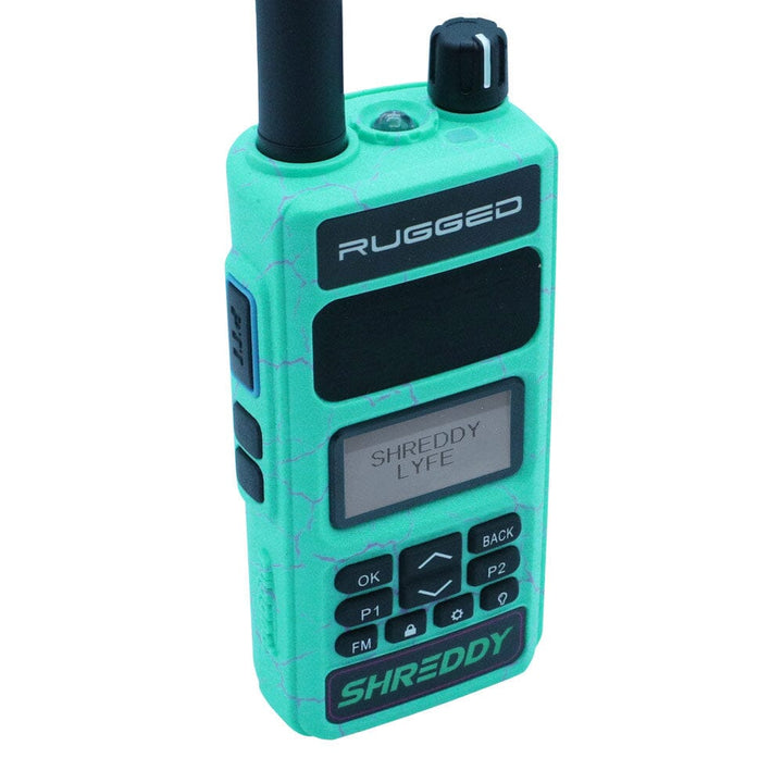 Rugged Radios SHREDDY R1 Business Band Handheld Radio - Digital and Analog - Rugged Terrain
