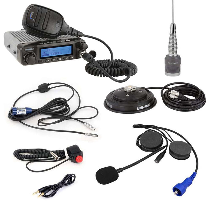 Rugged Radios Single Seat Kit with Digital Radio - Rugged Terrain