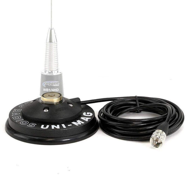 Rugged Radios UNI - MAG Universal NMO or Magnetic Antenna Mount - Rugged Terrain
