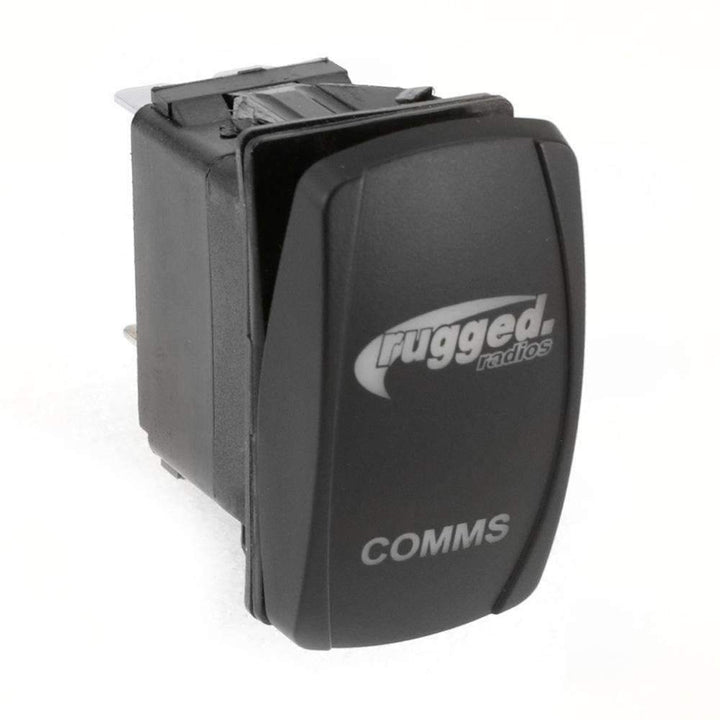 Rugged Radios Waterproof Rocker Switch for Rugged Communication Systems - Rugged Terrain