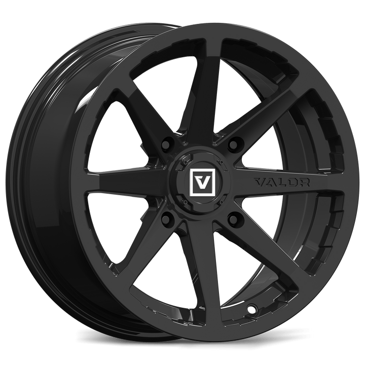 V01 UTV Wheel Gloss Black - Rugged Terrain