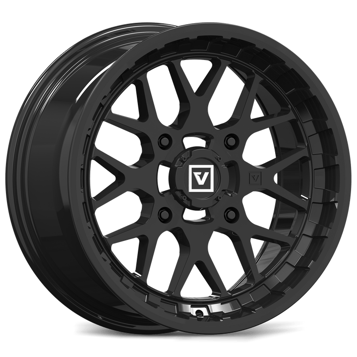 V03 UTV Wheel Gloss Black - Rugged Terrain