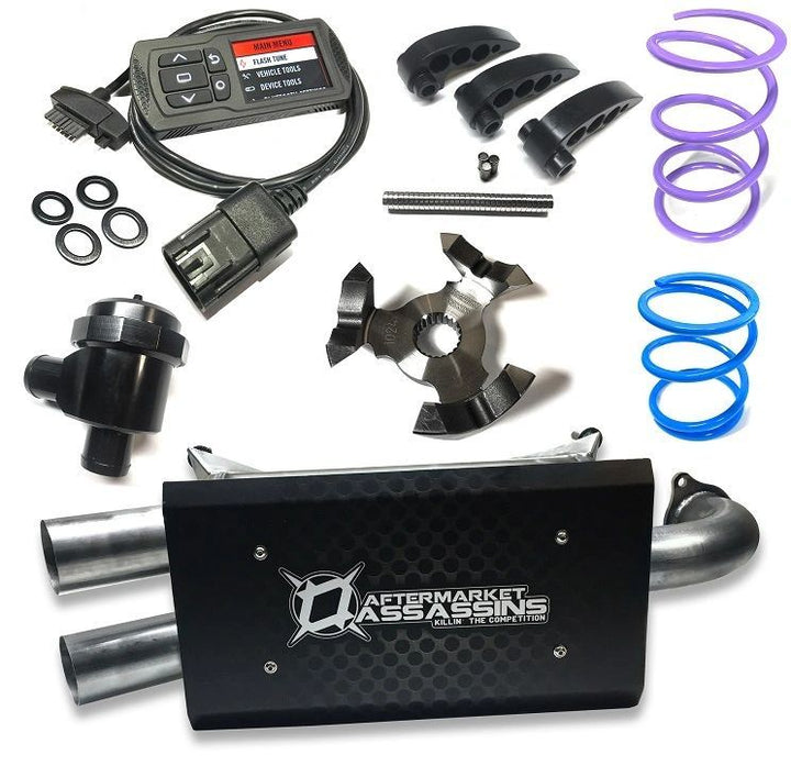 Aftermarket Assassins Stage 2 Lock & Load Kit for2017+ RZR XP Turbo - Rugged Terrain