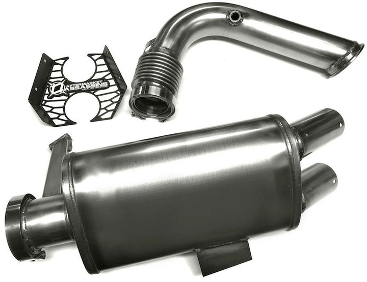 Aftermarket Assassins Full Exhaust for 2017+ Can - Am X3 Sidekick 3" - Rugged Terrain