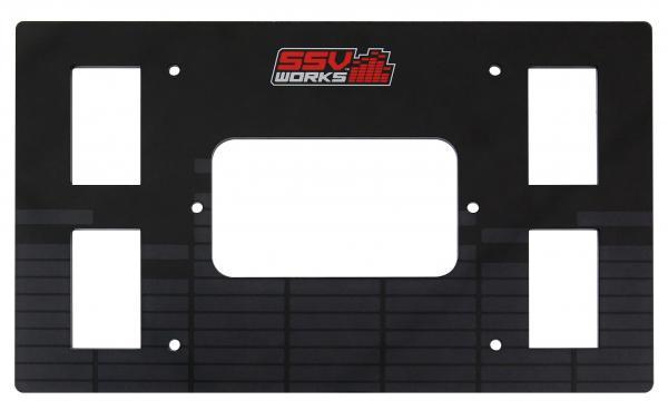 SSV Works Dash Mounting Kit - MRB3 Bluetooth Media Controller for Polaris RZR XP 1000 - Rugged Terrain