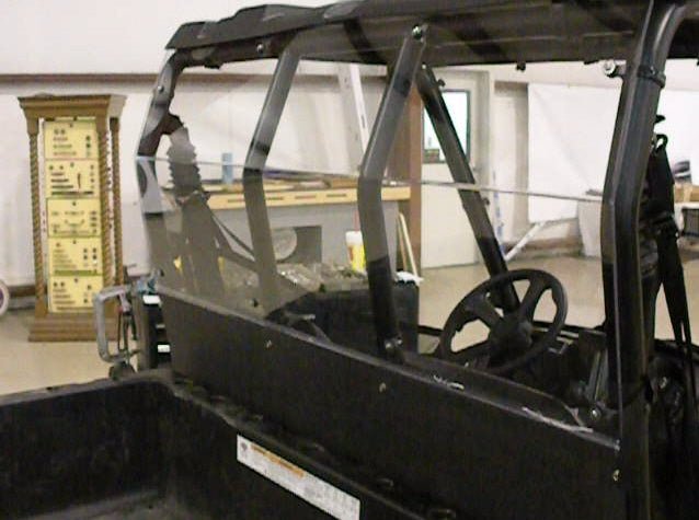 Trail Armor Rear Windshield for 2010 - 14 Polaris Ranger Midsize - Rugged Terrain