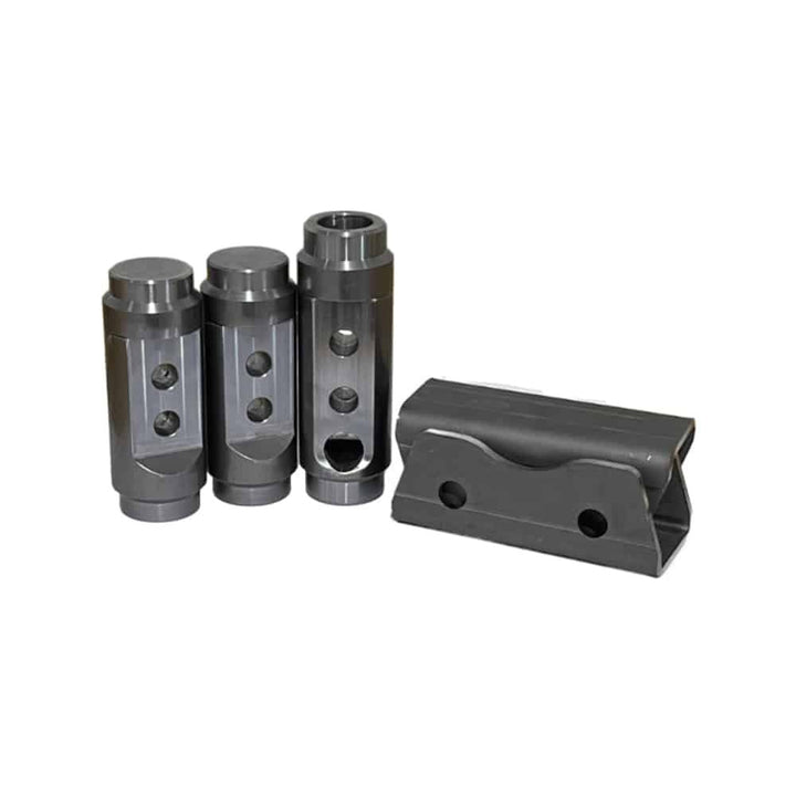 AJK Offroad Cage Bungs with Plate for Polaris RZR Turbo R - Rugged Terrain