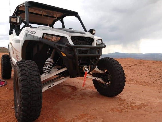 Polaris General Long Travel Kit Utilizing Stock Fox Shocks - Rugged Terrain
