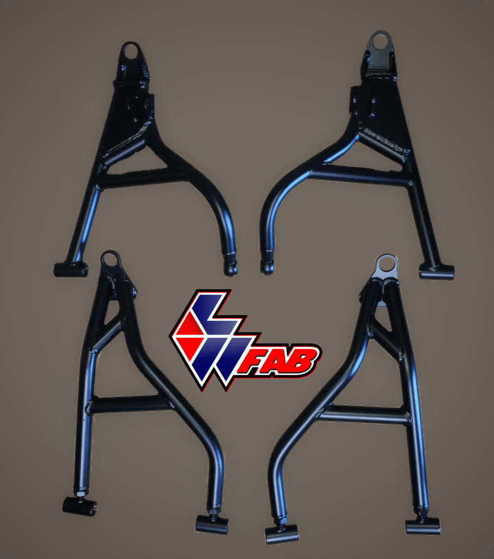 L&W Fab 2" Forward A - Arms With Adjustable Lowers for RZR S 900 / S 1000 - Rugged Terrain