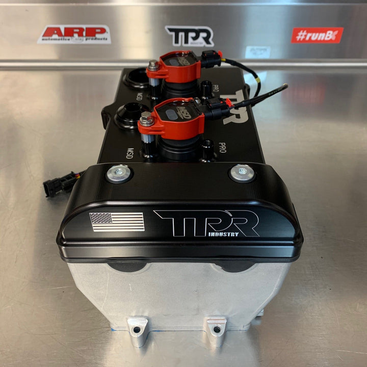 TPR010 - BLACK Billet Valve Cover - RZR - Rugged Terrain