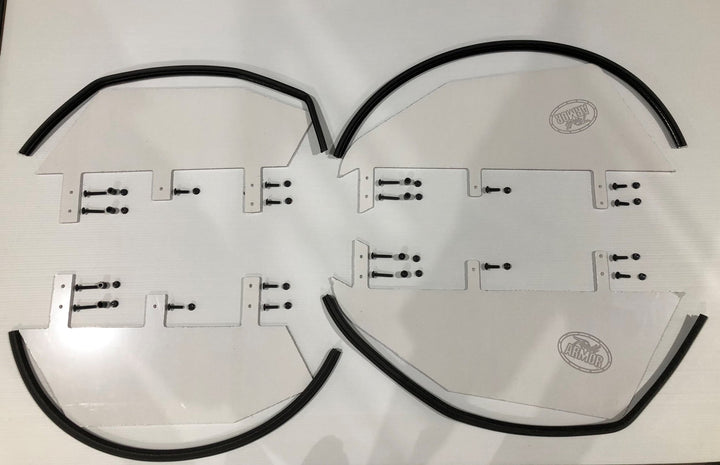 Trail Armor Lower Door Insert Kit for 2020 - 22 Honda Talon 1000X - 4 - Rugged Terrain