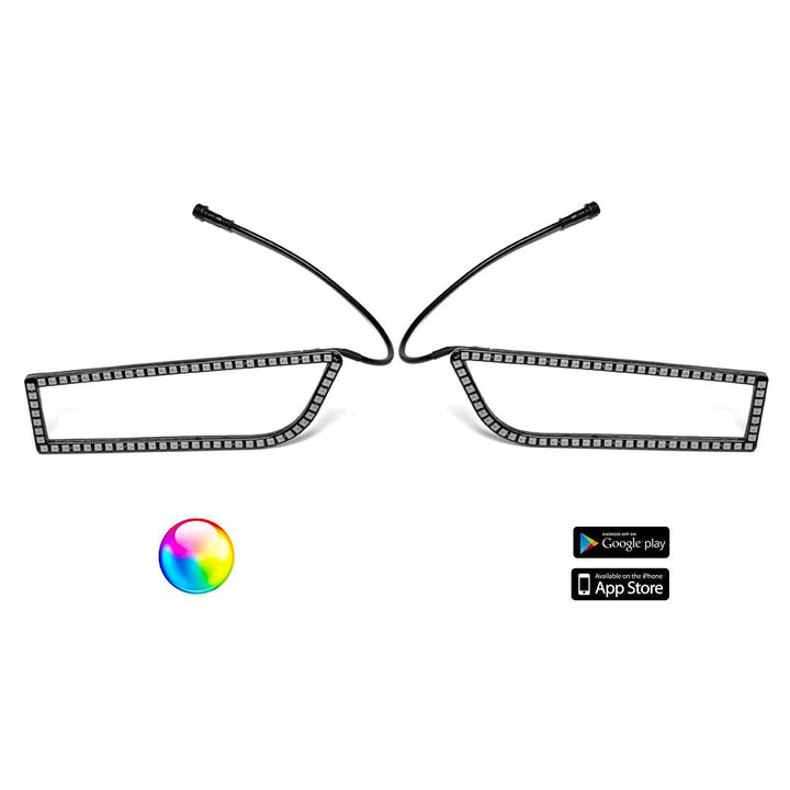 5150 187 Style RZR Halos w/ Control Harness - Rugged Terrain