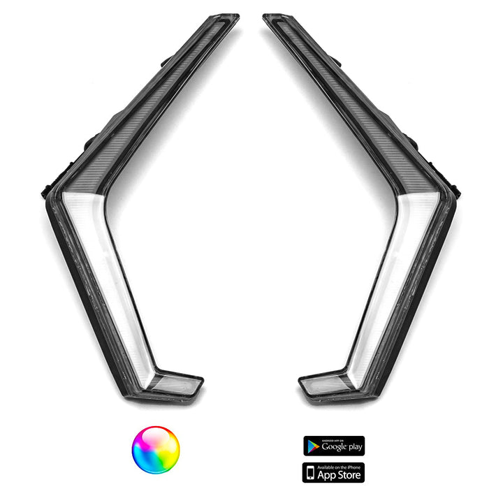 5150 Whips 187 Style RZR Fangs w/ Control Harness - Rugged Terrain