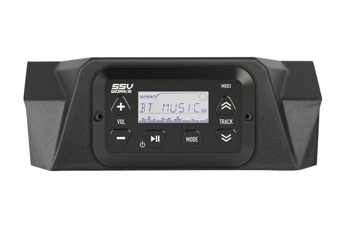 2017 - 2022 CanAm Maverick X3 Dash Mounting Panel for MRB3 Bluetooth Media Controller - Rugged Terrain