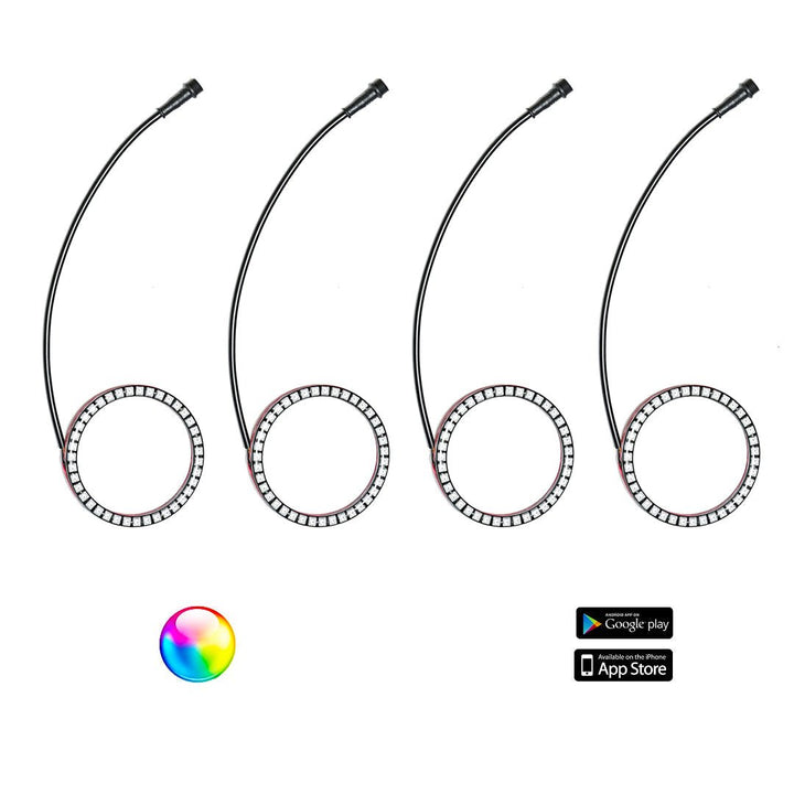 5150 187 Style YXZ Halos with Control Harness - Rugged Terrain