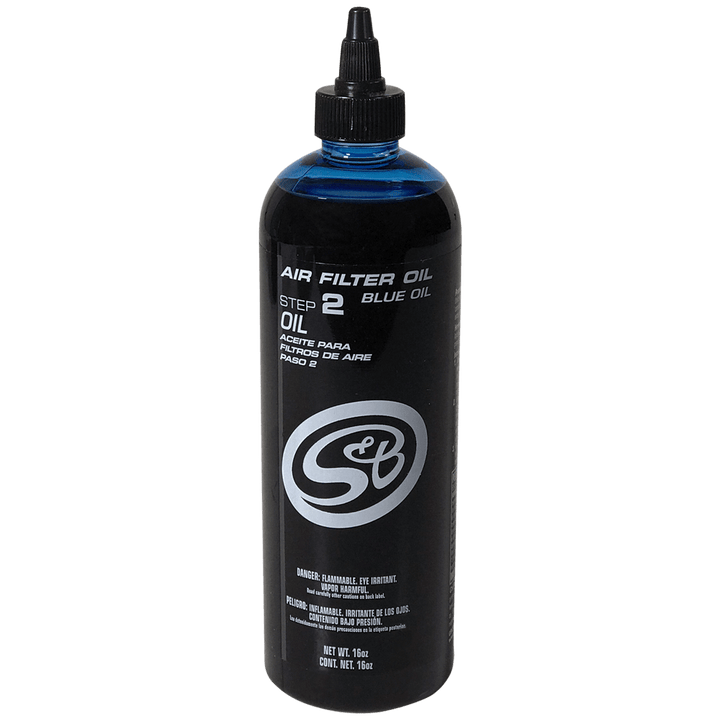 S&B 16 oz. Bottle of Air Filter Oil - Blue - Rugged Terrain