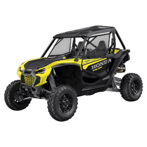 Honda Talon 1000R Fox Live Valve Tonic Yellow Pearl Side View