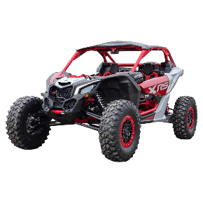 2025 Can-Am Maverick X3 X RS Turbo RR Fiery Red & Hyper Silver | Rugged Terrain