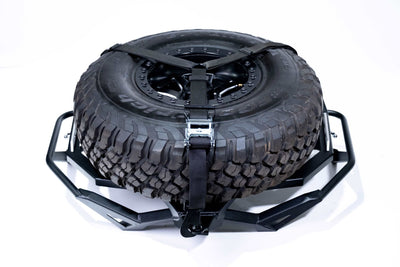 Elektric Offroad Designs Volt Series Baja Spare Tire Rack For 2017+ Can Am Maverick X3