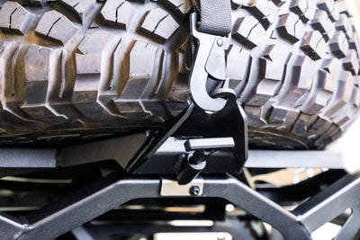 Elektric Offroad Designs Volt Series Baja Spare Tire Rack For 2017+ Can Am Maverick X3