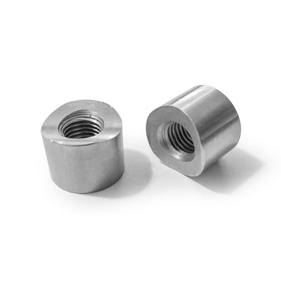 DRT Universal M10x1.25P Coped Steel Weld Bung - Rugged Terrain