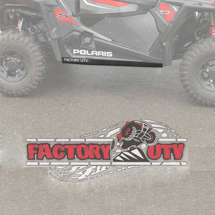Factory UTV Polaris RZR 900 UHMW Rock Sliders - Rugged Terrain