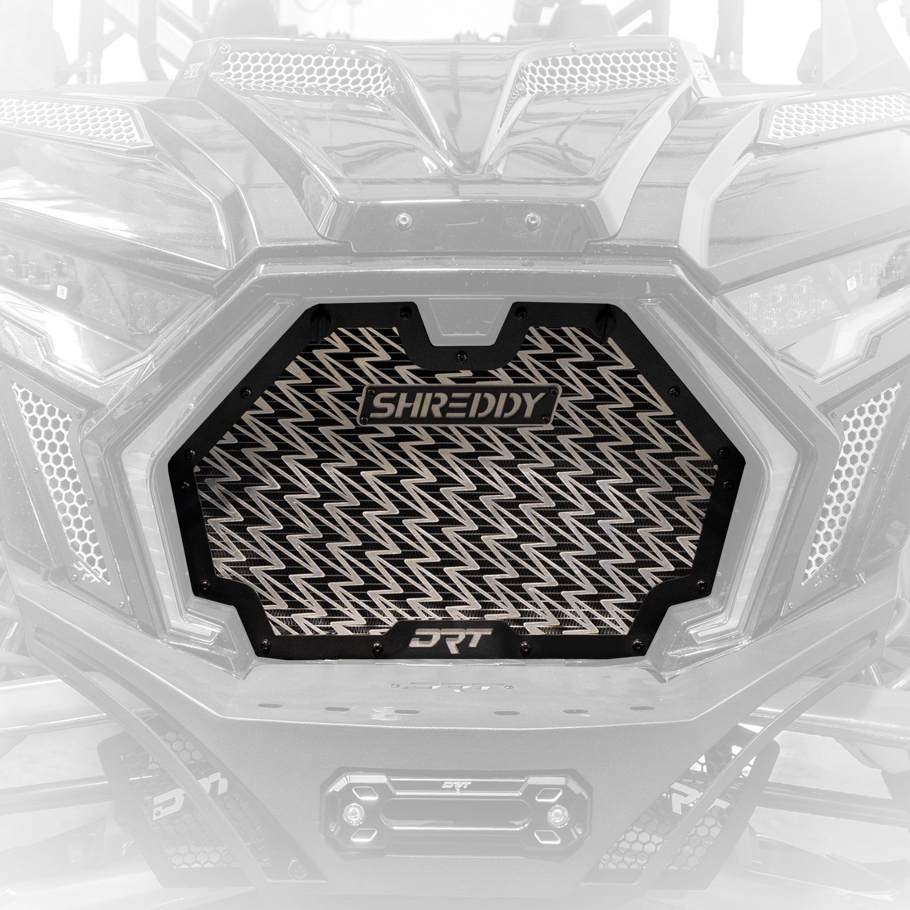 DRT Motorsports / Shreddy Aluminum Front Grill for Polaris 2025+ RZR P ...