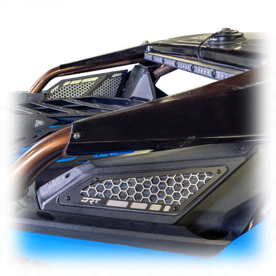 DRT Polaris RZR Pro R/Turbo R Aluminum Complete Intake Vent Set - Rugged Terrain