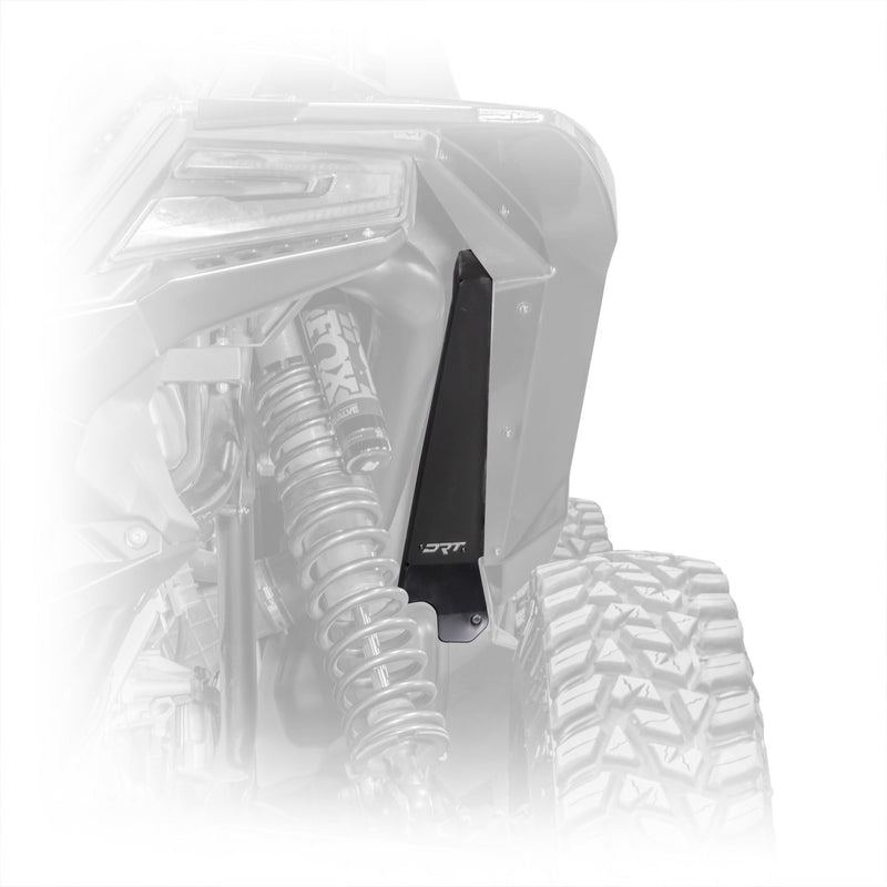 DRT RZR Pro R 2022 - 2024 Aluminum Rear Inner Fender Guards - Rugged Terrain
