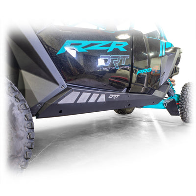 DRT Polaris RZR Pro Series 4 - Seat Rock Sliders - Rugged Terrain