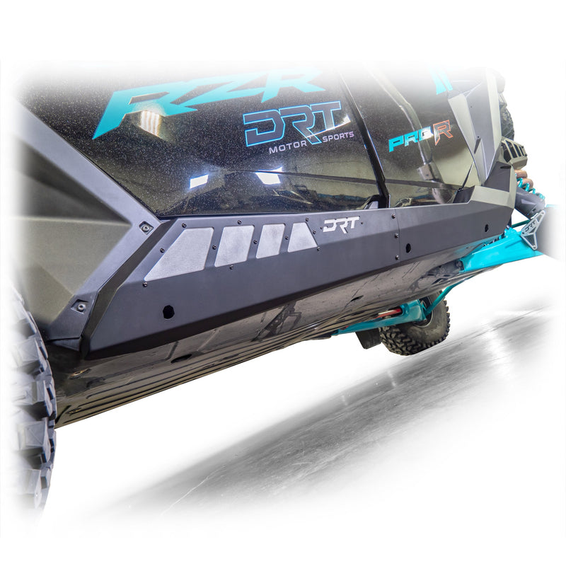 DRT Polaris RZR Pro Series 4 - Seat Rock Sliders - Rugged Terrain
