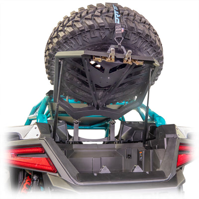 DRT Polaris RZR Pro Series Tire Carrier/Adventure Rack V2.0 - Rugged Terrain