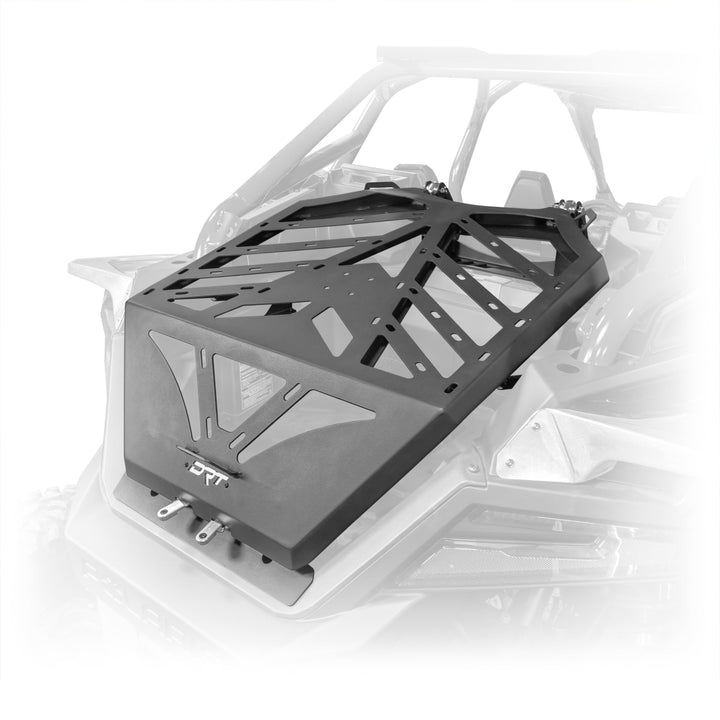 DRT Polaris RZR Pro Series Tire Carrier/Adventure Rack V2.0 - Rugged Terrain