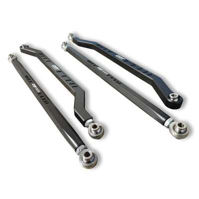 DRT Motorsports Polaris 2024+ RZR XP 1000/4 Billet Aluminum High Clearance Radius Rod Set - Rugged Terrain