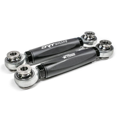 DRT RZR XP Billet Aluminum Hex Bar Adjustable Sway Bar Link Kit, Rear (M10) - Rugged Terrain