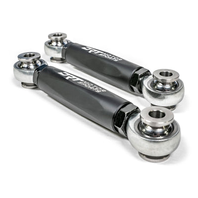 DRT RZR XP Billet Aluminum Hex Bar Adjustable Sway Bar Link Kit, Rear (M10) - Rugged Terrain