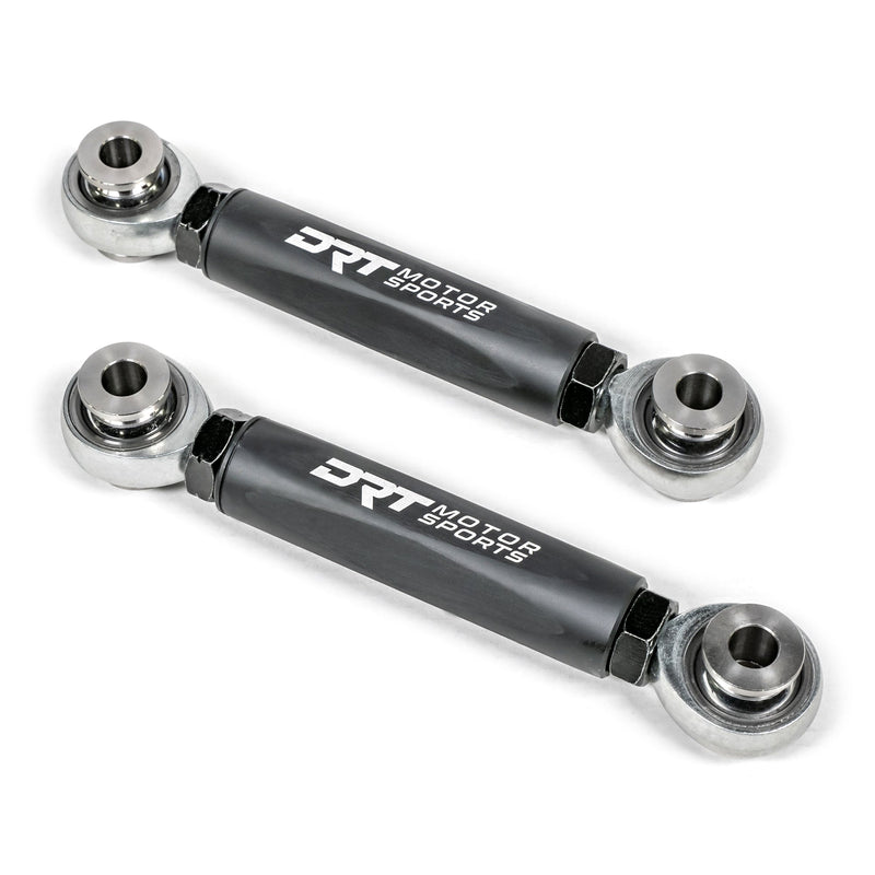 DRT RZR XP Billet Aluminum Hex Bar Adjustable Sway Bar Link Kit, Rear (M10) - Rugged Terrain