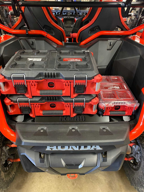 AJK Offroad Honda Talon Milwaukee Packout Mount 1.5