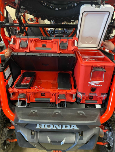 AJK Offroad Honda Talon Milwaukee Packout Mount 1.5