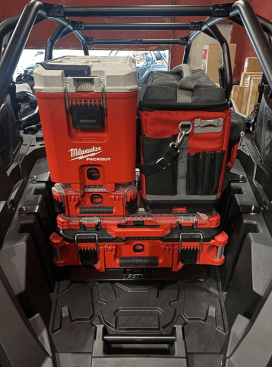 AJK Offroad Polaris RZR PRO XP / Turbo R / Pro S Packout Mount - Rugged Terrain