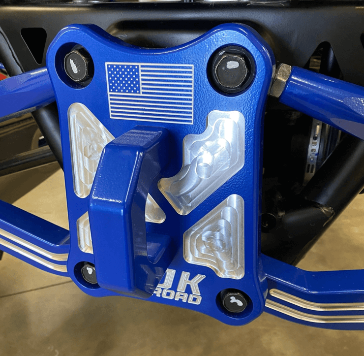 AJK Offroad Billet Aluminum Radius Rod Plate for Polaris RZR Pro R