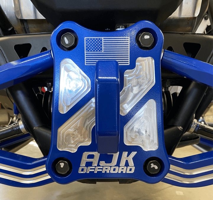 AJK Offroad Billet Aluminum Radius Rod Plate for Polaris RZR Pro R