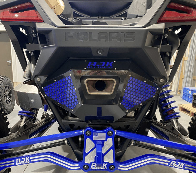 AJK Offroad Exhaust Coverfor Polaris RZR Pro R
