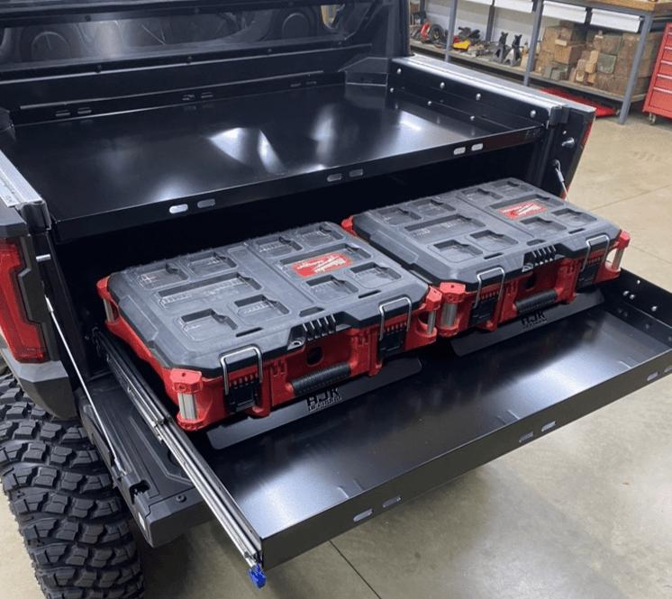 AJK Offroad Polaris Xpedition Bed Tray - Rugged Terrain