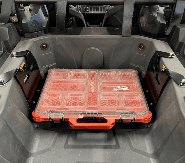 AJK Offroad Milwaukee Packout Mount for 2024+ Polaris RZR XP 1000 - Rugged Terrain