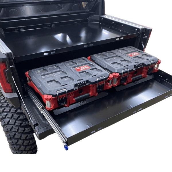 AJK Offroad Bed Tray with Packout Mounts for Polaris Xpedition