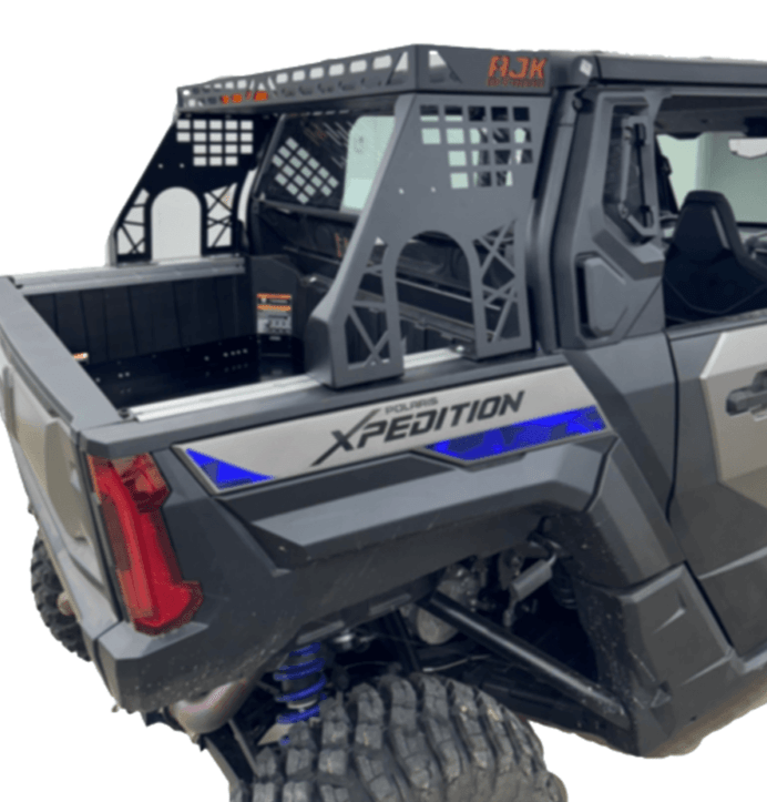 AJK Offroad Polaris Xpedition Headache Rack 1/2 Rack - Rugged Terrain