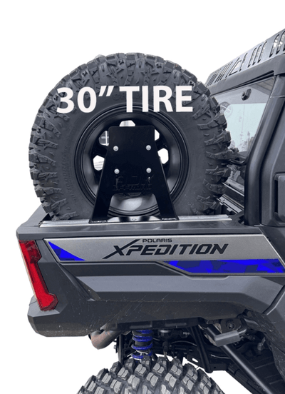AJK Offroad Polaris Xpedition Spare Tire Carrier - Rugged Terrain
