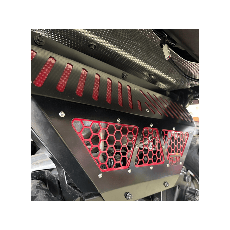 AJK Offroad Polaris Ranger 1500XD Exhaust cover - Rugged Terrain